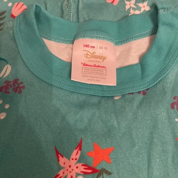 Disney collection by hanna Andersson pajamas the little mermaid - Picture 2 of 4